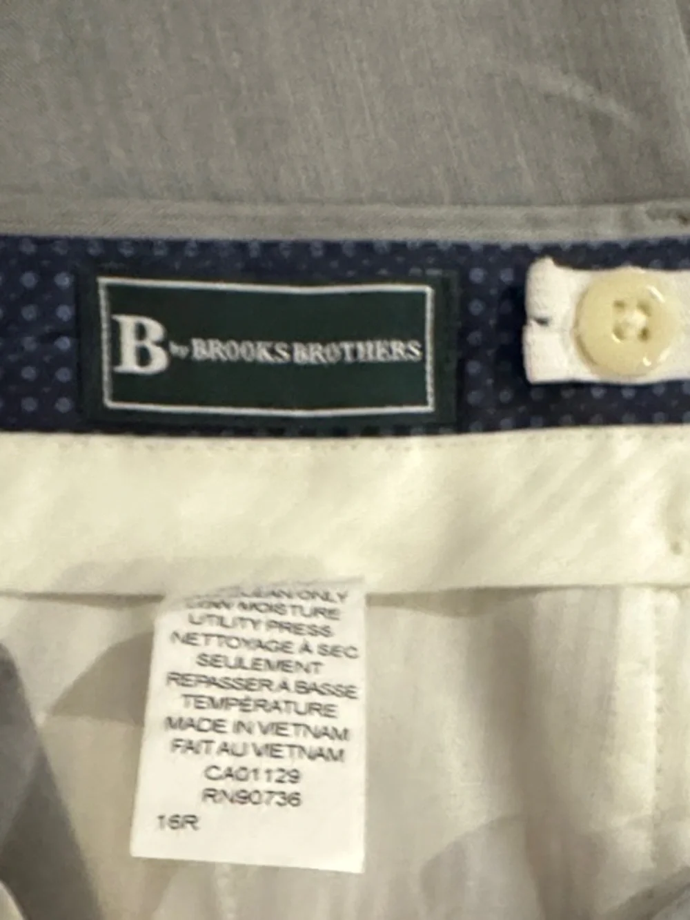 Brooks Brothers Light Gray Boys' Matching Suit Set